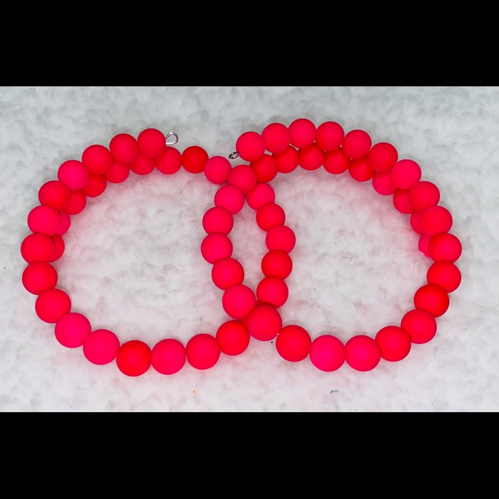 Bright Pink Bracelet Set